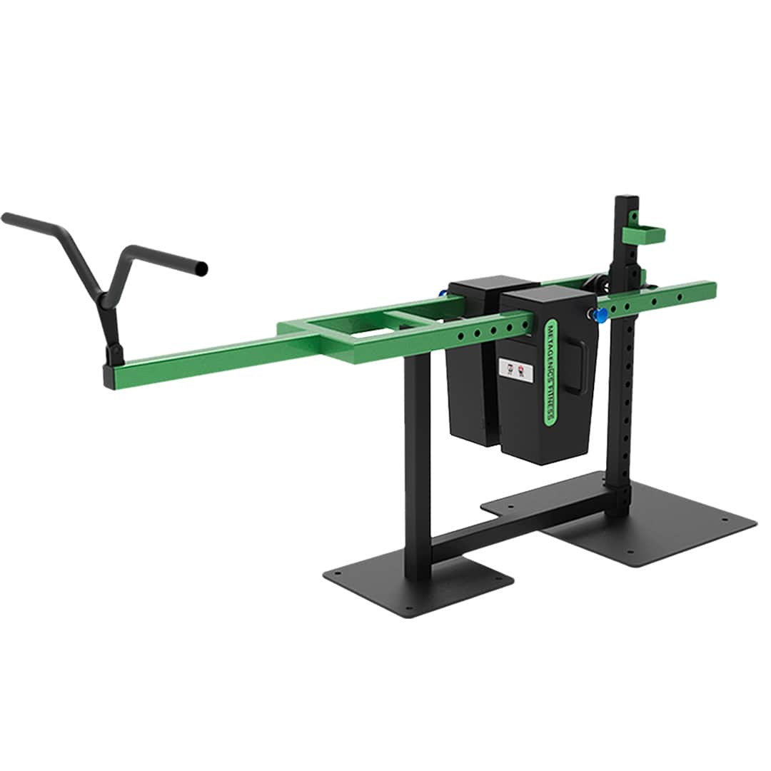 Outdoor fitness biceps machine