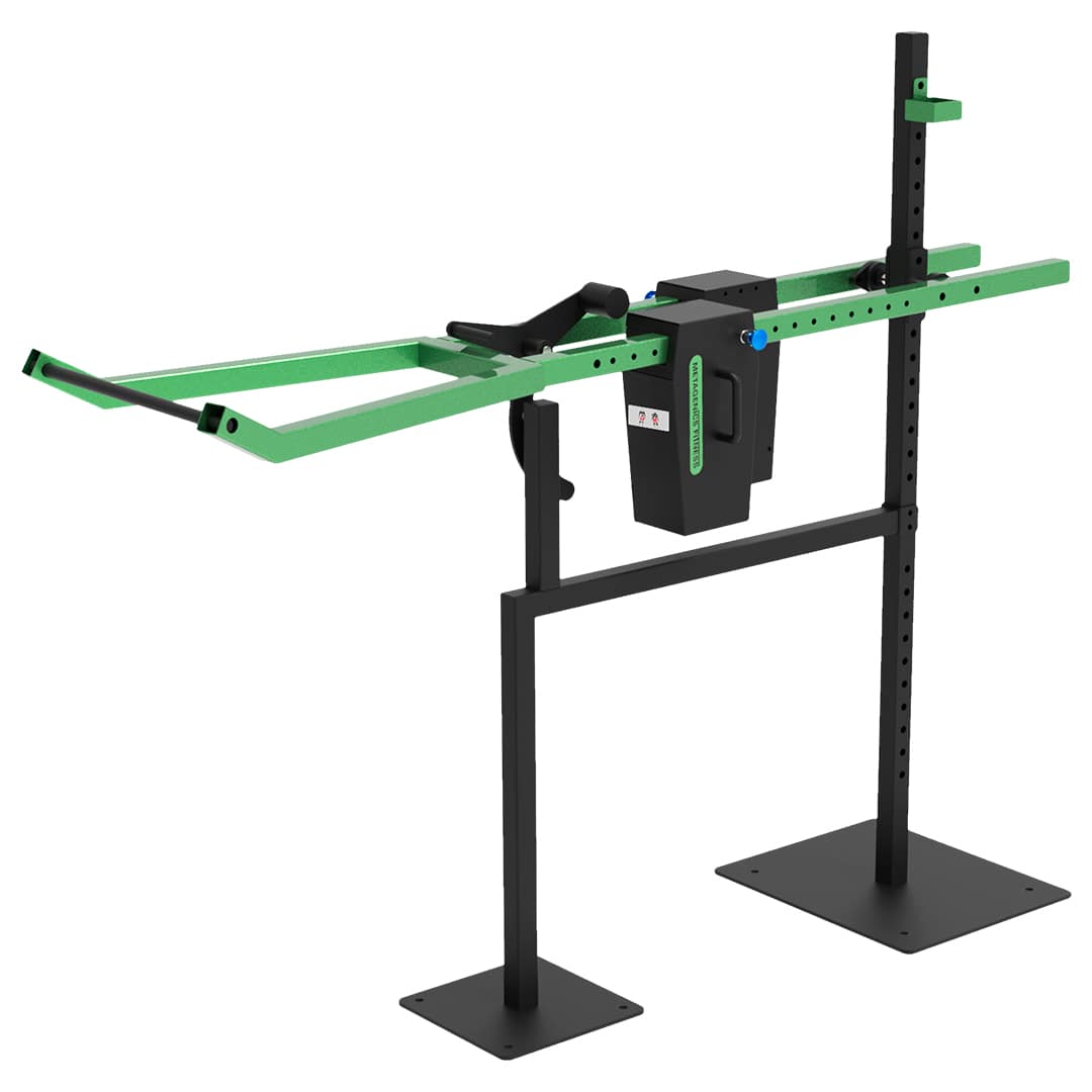 Outdoor fitness squat press machine