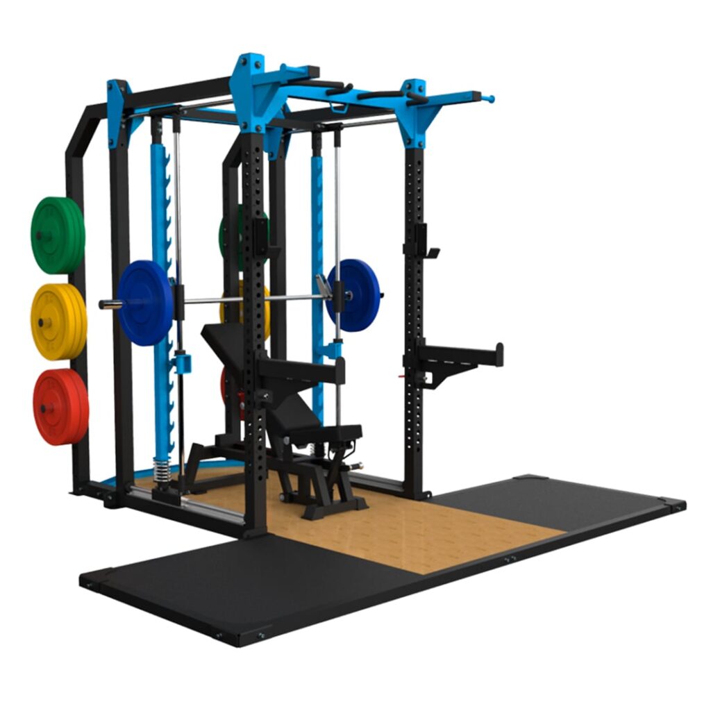 3D Smith machine power rack combo fitness equipment for gyms