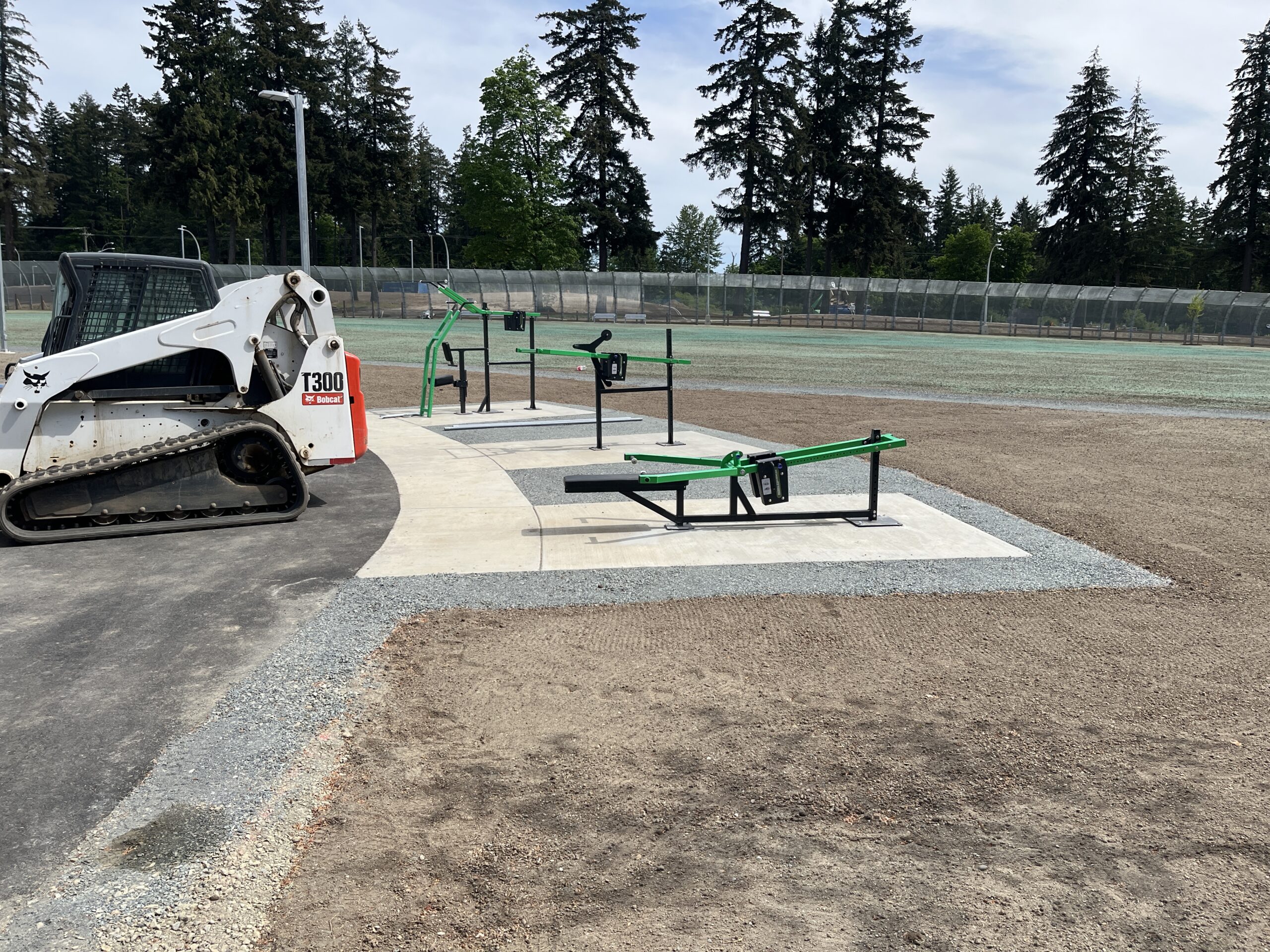 New Nanaimo Jail Outdoor Fitness Equipment