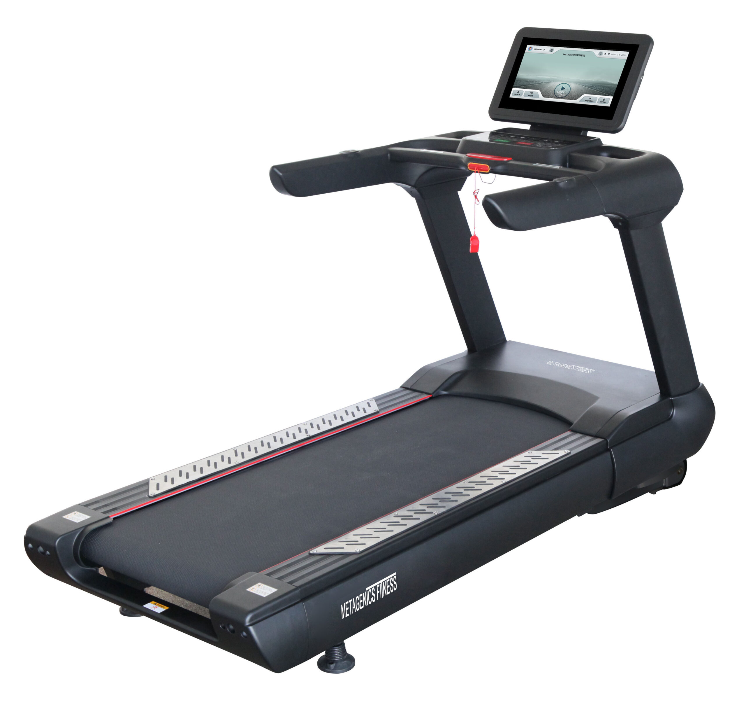 Full commercial MF-K260 treadmill with 21.5" touch screen